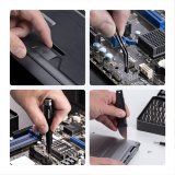 StarTech.com 40-Delige Computerreparatie Toolkit voor Laptop/PC/Electronica/Telefoon, 30-Bit Precisie Schroevendraaierset, Verwijderbaar Deksel met Magnetisch Werkvlak, Pry Tools