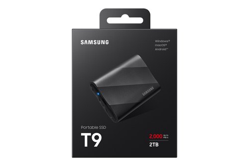 Samsung MU-PG2T0B 2 TB USB Type-C USB 3.2 Gen 2x2 Zwart