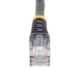 StarTech.com 15 m Cat5e Gegoten RJ45 UTP Netwerkkabel Zwart