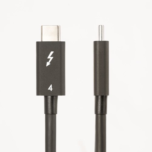 StarTech.com 50cm Thunderbolt 4 Kabel, 40Gbps, 100W PD, 4K/8K Video, Intel-Certified Thunderbolt Kabel, Compatibel met USB4/Thunderbolt 3/USB 3.2/USB Type-C/DisplayPort