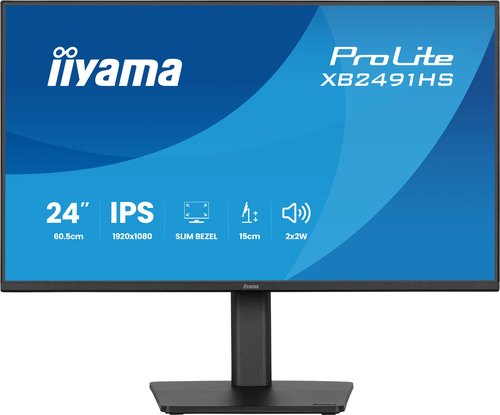 iiyama ProLite XB2491HS-B1 computer monitor 60,5 cm (23.8") 1920 x 1080 Pixels Full HD LCD Zwart