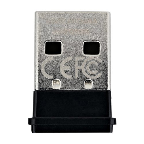 StarTech.com USB Bluetooth 5.0 Adapter, USB Bluetooth Dongle voor PC/Computer/Laptop/Toetsenbord/Muis, BT 5.0 Adapter voor Headsets, Mini USB Bluetooth Receiver, Windows/Linux
