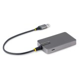 StarTech.com 4-Port USB-A Hub, 5Gbps, Bus Powered, USB-A naar 4x USB-A hub met Extra USB-C Voedingsingang, 30cm Host Kabel, Compacte Desktop/Laptop USB Hub