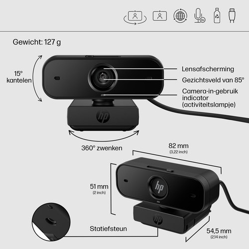 HP 435 FHD-webcam