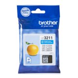 Brother LC3211C inktcartridge 1 stuk(s) Origineel Normaal rendement Cyaan