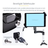 StarTech.com VESA Mount Adapter voor 7,9" tot 12,5" Tablet, Draagvermogen 2kg, 75x75/100x100 VESA Patterns, Universele Anti-Diefstal VESA Tablet Mount Klem, Secure Tablet Mount, Zwart