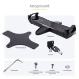 StarTech.com VESA Mount Adapter voor 7,9" tot 12,5" Tablet, Draagvermogen 2kg, 75x75/100x100 VESA Patterns, Universele Anti-Diefstal VESA Tablet Mount Klem, Secure Tablet Mount, Zwart