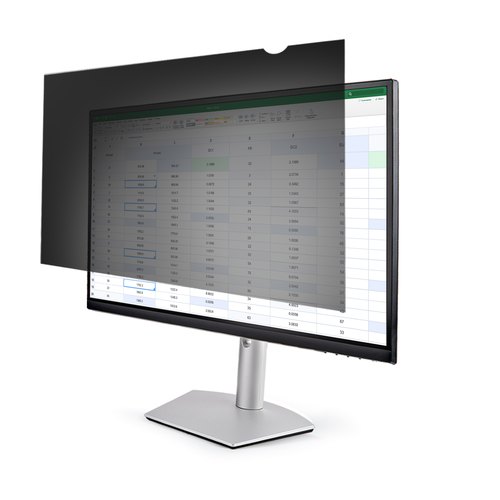 StarTech.com Monitor Privacy Filter voor 27" PC Beeldschermen - Computer Monitor Security Filter - Screen Protector Film - Vermindert Blauw Licht - 16:9 Widescreen - Mat/Glanzend - +/- 30 Graden