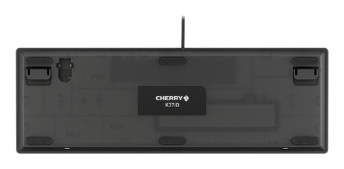 CHERRY K37ID toetsenbord Industrieel USB QWERTY Amerikaans Engels Zwart