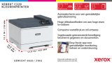 Xerox C320 A4 33 ppm draadloze dubbelzijdige printer PS3 PCL5e6/6 2 laden totaal 251 vel