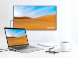 Manhattan USB-C dock/hub met kaartlezer, poorten (10): 3,5 mm audio, DisplayPort, Ethernet, HDMI (2×), USB-A (3×) en USB-C (2×), met PD 100W -vereist een externe USB-C-lader (niet inbegrepen). USB-gevoed (geen externe voeding vereist) wanneer PD niet wordt gebruikt