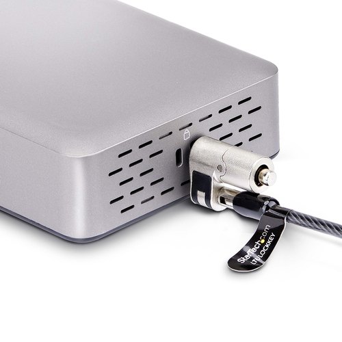 StarTech.com Dual-Monitor USB4 Docking Station, Dual 4K 120Hz of Single 8K 60Hz HDMI, 100W Laptop Charging, 2.5GbE, USB-C Multi-Monitor Dock, Zonder Drivers