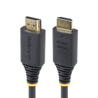 StarTech.com 30cm High Speed HDMI Kabel, 4K 60Hz/1440p 144Hz, HDR10/HDCP 2.2/ARC, 18Gbps, UHD HDMI 2.0 Kabel voor TV/Monitor/Display, TPE Mantel