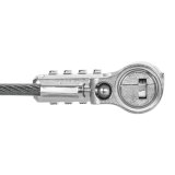 Targus ASP96RGLX kabelslot Zilver 2 m