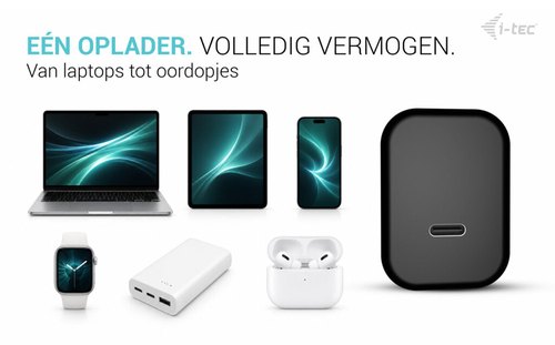 i-tec 65W USB-C GaN Charger