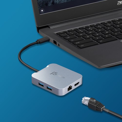 j5create JCD391-N 4K60 Elite USB-C® PD Multi-Port Adapter