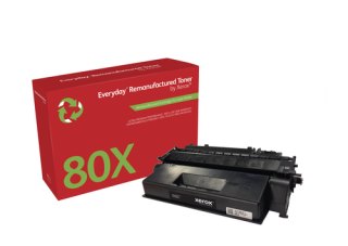 Everyday ™ Mono Remanufactured Toner van Xerox compatible met HP 80X (CF280X), High capacity