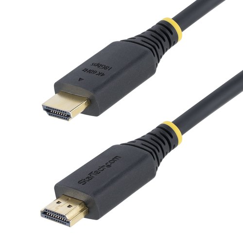 StarTech.com 30cm High Speed HDMI Kabel, 4K 60Hz/1440p 144Hz, HDR10/HDCP 2.2/ARC, 18Gbps, UHD HDMI 2.0 Kabel voor TV/Monitor/Display, TPE Mantel