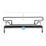 R-Go Tools Documenthouder R-Go Flex Read, ergonomisch, met soft foam polssteun, transparant acrylaat
