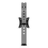 StarTech.com Cubicle Monitor Beugel, Hangende Schermbeugel voor VESA Schermen tot 34" (8kg), Verstelbare Hoogte, Ergonomische Wandsteun voor Afgesloten Werkplek met Haak/Klem