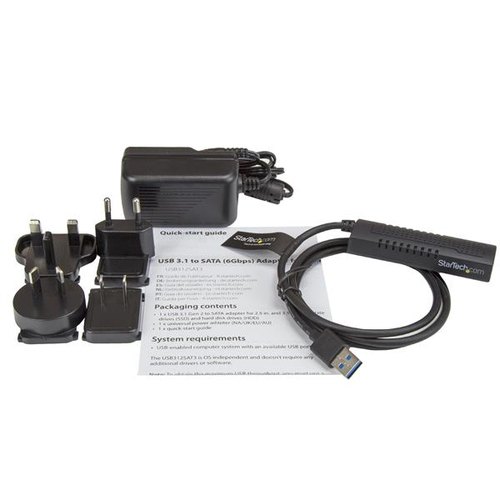 StarTech.com SATA naar USB kabel USB 3.1 (10Gbps) UASP
