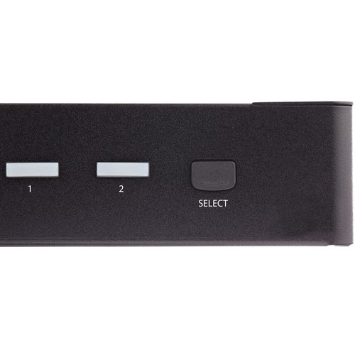 StarTech.com 2 Port Single Monitor KVM HDMI Switch, 4K 60Hz Ultra HD HDR, Desktop Hub 4K HDMI 2.0 KVM Schakelaar met 2x USB 3.0 (5Gbps) & 4x USB 2.0 HID, Audio, Hotkey Switching, TAA