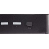 StarTech.com 2 Port Single Monitor KVM HDMI Switch, 4K 60Hz Ultra HD HDR, Desktop Hub 4K HDMI 2.0 KVM Schakelaar met 2x USB 3.0 (5Gbps) & 4x USB 2.0 HID, Audio, Hotkey Switching, TAA