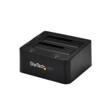 StarTech.com Dual-Bay USB 3.0 naar SATA en IDE HDD Docking Station, 5 Gbps Hard Drive Dock, Externe 2.5/3.5" SATA I/II/III en IDE (40 pin) SSD/HDD Docking Station, Hot-Swap Hard Drive Bays, Top-Loading