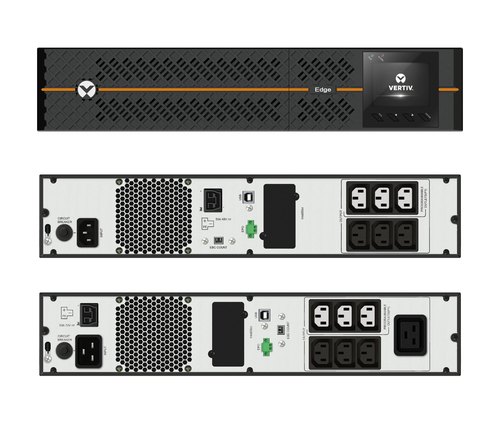 Vertiv Liebert EDGE-1500IRT2UXL UPS Line-interactive 1,5 kVA 1350 W 6 AC-uitgang(en)