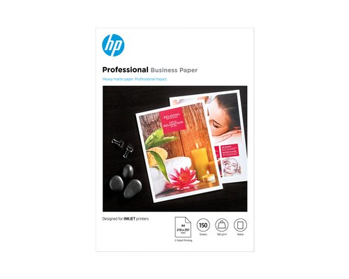 HP Professional Business-papier, mat, 180 gr/m2, A4 (210 x 297 mm), 150 vellen