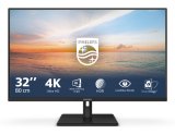 Philips 1000 series 32E1N1800LA/00 computer monitor 80 cm (31.5") 3840 x 2160 Pixels 4K Ultra HD LCD Zwart
