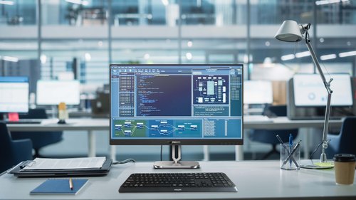 Philips 4000 series 27B2N4500/00 computer monitor 68,6 cm (27") 2560 x 1440 Pixels Quad HD LCD Grijs