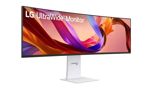 LG 49U950A-W.AEU computer monitor 124,5 cm (49") 5120 x 1440 Pixels Dual QHD LED Zwart, Wit