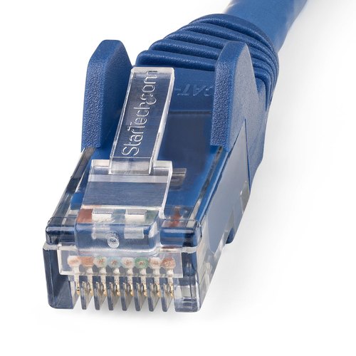 StarTech.com N6LPATCH2MBL netwerkkabel Blauw 2 m Cat6 U/UTP (UTP)