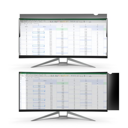 StarTech.com Privacyscherm voor 34" PC Monitor - Privacy Filter voor Computerscherm - Schermbeveiliger met +/- 30° Kijkhoek en Reductie Blauw Licht - 21:9 Widescreen - Mat/Glanzend