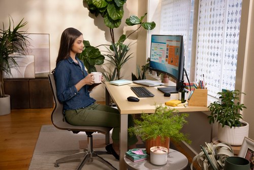 HP P34hc G4 WQHD USB-C Curved monitor
