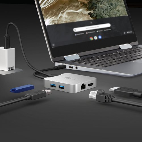 j5create JCD391-N 4K60 Elite USB-C® PD Multi-Port Adapter