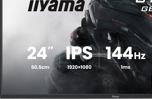 iiyama G-MASTER GB2441HSU-B1 computer monitor 60,5 cm (23.8") 1920 x 1080 Pixels Full HD LED Zwart