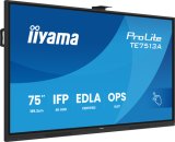 iiyama TE7513A-B2AG beeldkrant Interactief flatscreen 190,5 cm (75") Wifi 500 cd/m² 4K Ultra HD Zwart Touchscreen Type processor Android 24/7
