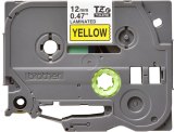 Brother TZE-631 labelprinter-tape Zwart op geel