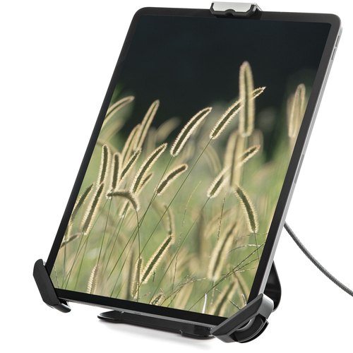 StarTech.com Beveiligde Tabletstandaard met K-Slot Kabelslot - Vergendelbare Tablethouder voor 7.9"-13" Tablets - Universele Verstelbare Tabletsteun voor Bureau - Anti-diefstal Tabel Stand