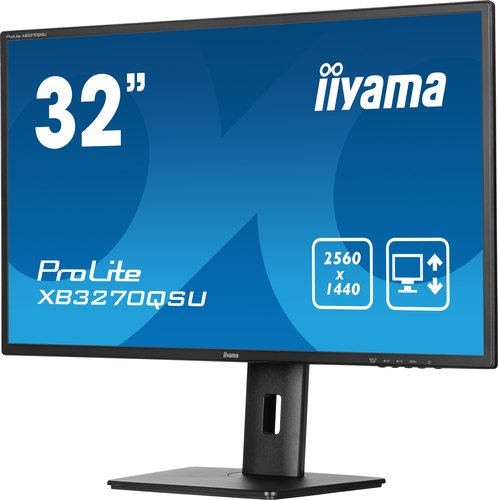 iiyama ProLite XB3270QSU-B1 computer monitor 80 cm (31.5") 2560 x 1440 Pixels Quad HD LED Zwart