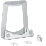StarTech.com Laptopstandaard - 2-in-1 Laptopverhoger / Verticale Laptopsteun - Ideaal voor Ultrabooks & MacBook Pro/Air - Ergonomische Laptophouder met Ideale Kijkhoek - Zilver, Aluminum