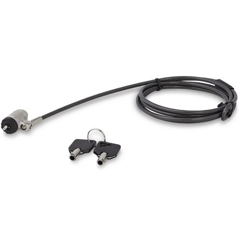 StarTech.com Laptopslot met kabel - Push-to-Lock knop