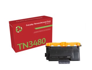 Everyday Remanufactured Everyday™ Mono Remanufactured Toner van Xerox compatible met Brother (TN3480), High capacity
