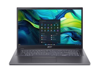 Acer Aspire 17 A17-51M-5037 Intel Core 5 120U Laptop 43,9 cm (17.3") Full HD 16 GB LPDDR5-SDRAM 512 GB SSD Wi-Fi 6E (802.11ax) Windows 11 Home Grijs AZERTY