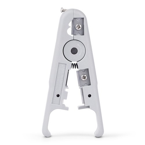 StarTech.com Kabelstripper en Kniptang, Professionele Striptang voor UTP/FTP/STP/Coax Kabels, Roterende kabelstriptang en Kabelschaar