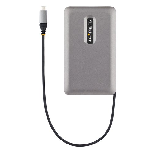 StarTech.com USB-C Multiport Adapter met USB-C DP Alt Mode Video Output/4K HDMI 2.0/VGA, USB-C Dual Monitor Docking Station, 100W PD Pass-Through, USB Type C Mini Dock/MST Adapter Hub