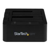 StarTech.com USB 3.0 / eSATA dubbel harde-schijf docking station met UASP voor 2,5/3,5 inch SATA SSD / HDD SATA 6 Gbps