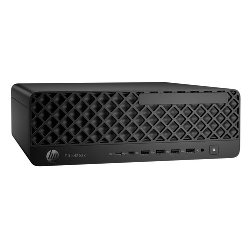 HP EliteDesk 8 SFF G1i AI Wolf Pro Security Edition Intel Core Ultra 7 265 16 GB DDR5-SDRAM 512 GB SSD Windows 11 Pro PC AI PC Zwart